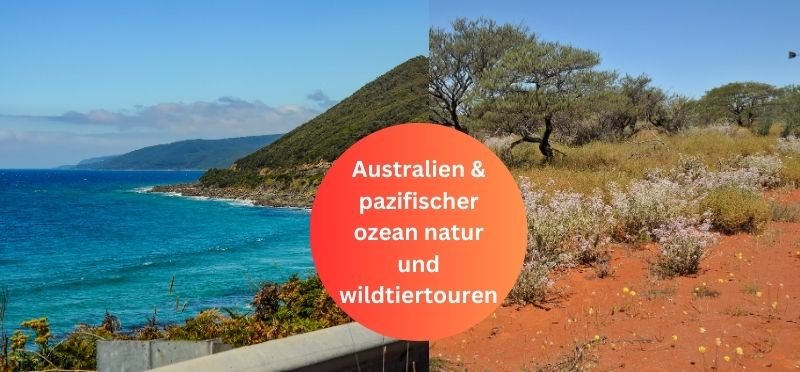 Australien & pazifischer ozean natur und wildtiertouren